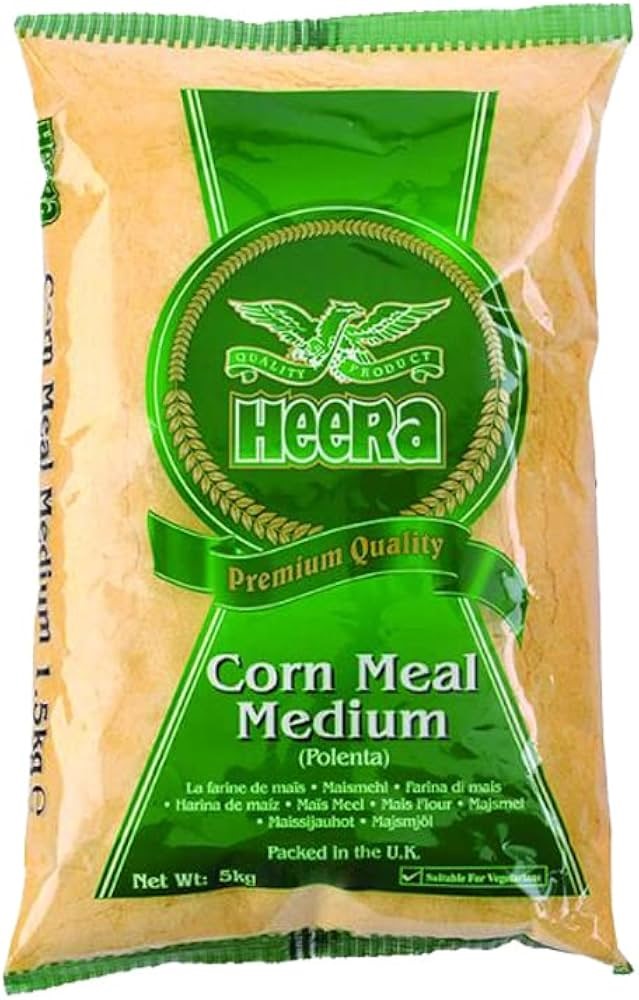 HEERA CORN MEAL (POLENTA) MEDIUM 5KG